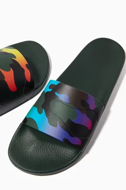 Buy Valentino Garavani Black Valentino Garavani Camouflage  display picture 1