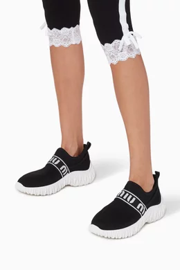 Miu miu knit sneakers online