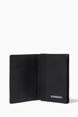 Burberry folding card case sales