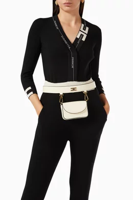 Elisabetta franchi belt bag on sale