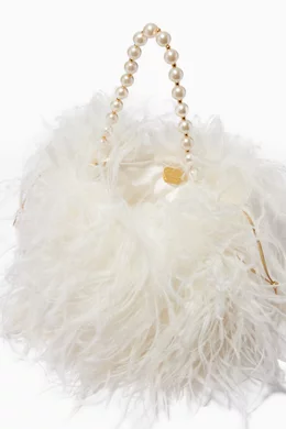 Vanina feather bag 2025