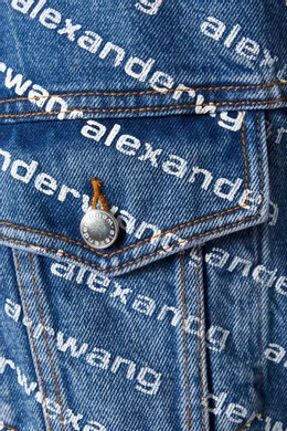Alexander wang game logo jacket