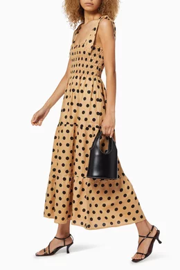 knee length dresses for ladies AUGUSTE THE LABEL Womens Rianne Midi Dress main image 1