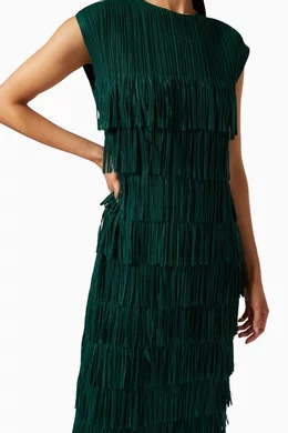 green emerald velvet dress Primavera Couture 4377 main image 0
