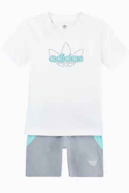Adidas zoo tee set on sale