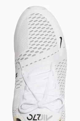 Buy Nike White Air Max 270 Sneakers For Men Online Ounass Oman