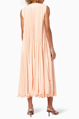 Buy 3.1 Phillip Lim Pink Sleeveless Pleated Maxi Dress For Women Online |  Ounass Oman