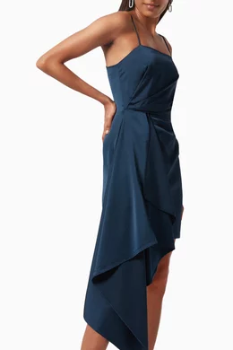 Buy Keepsake The Label Blue Avenue Mini Dress in Satin For Women Online |  Ounass Oman
