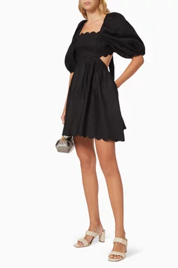 zimmermann mae cut out mini dress Zimmermann Mae Cut Out Mini Dress in Mint Floral