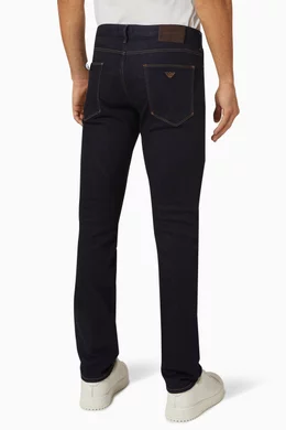 Mens slim fit armani jeans sale store