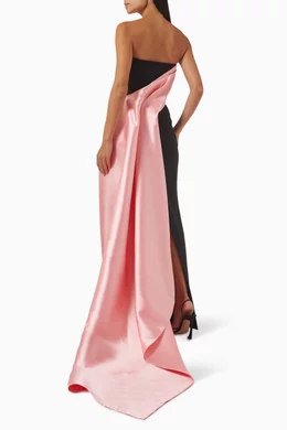Buy Solace London Pink Kinsley Maxi Dress in Twill For Women Online |  Ounass Oman