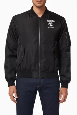 Mens moschino bomber jacket 2025