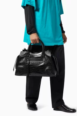 ●送料込●BALENCIAGA●NEO CLASSIC ラージ TOP HANDLE バッグ Neo classic large top handle bag