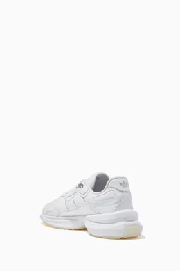 Buy adidas White Zentic Sneakers in Textile For Women Online | Ounass Oman
