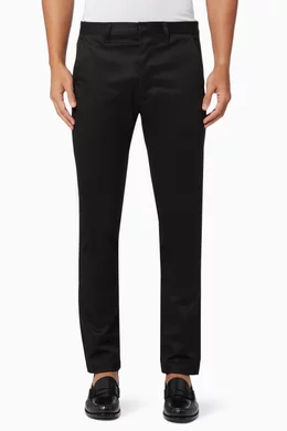 Men's slim fit stretch gabardine chino pants cheap