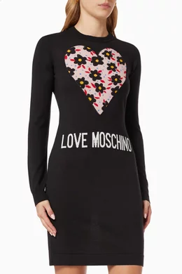 Moschino heart dress store