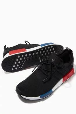 Buy adidas Black NMD_R1 Sneakers in Stretch Knit For Men Online | Ounass  Oman