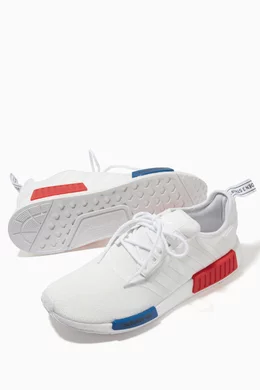 Buy adidas White NMD_R1 Sneakers in Stretch Knit For Men Online | Ounass  Oman