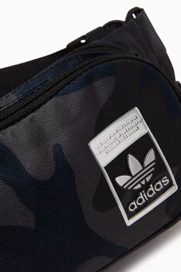Buy adidas Black Camo Waist Bag in Primegreen For Boys Online Ounass Oman