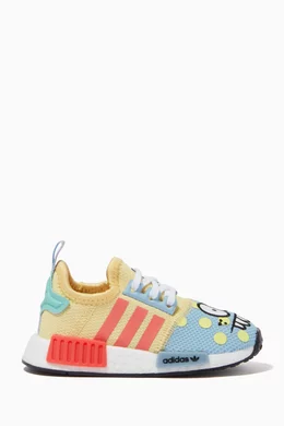 Buy adidas Multicolour x Kevin Lyons NMD_R1 Sneakers in Stretch Mesh Knit  For Boys Online | Ounass Oman