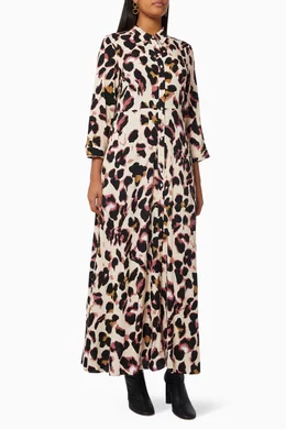 Buy Y.A.S Red Yasliro Shirt Dress in Viscose For Women Online | Ounass Oman