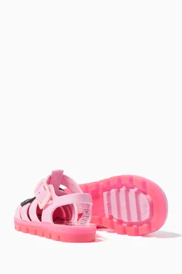 Buy Sophia Webster Color Boss Lady Jelly Sandals in PVC For Kids Online Ounass Oman