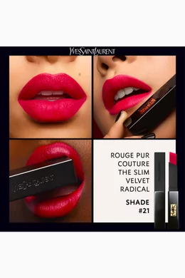 Buy YSL Beauty Color The Slim Velvet Radical Matte Lipstick 21 Rouge Paradoxe 2.2g For Women Online Ounass Oman