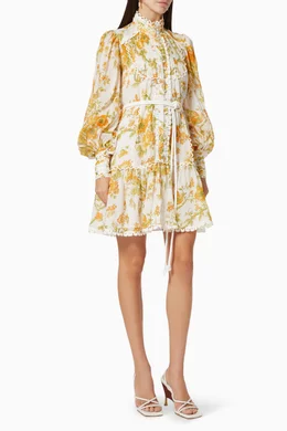 knee length dresses for ladies SUN DANCER MINI DRESS