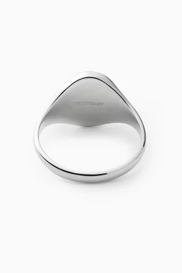 Buy Miansai Grey Dove Ring in Sterling Silver For Men Online