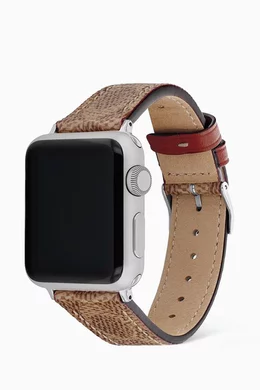 Coach apple watch band 40mm shop