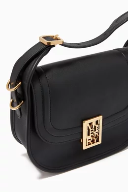 Buy Mulberry Black Small Sadie Satchel Bag in Silky Calf Leather For Women Online Ounass Oman