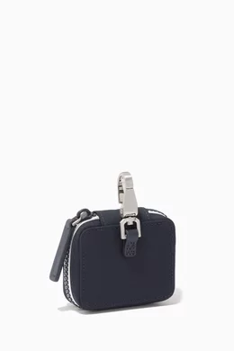 Buy Emporio Armani Blue AirPods Pro Case in Nylon For Men Online