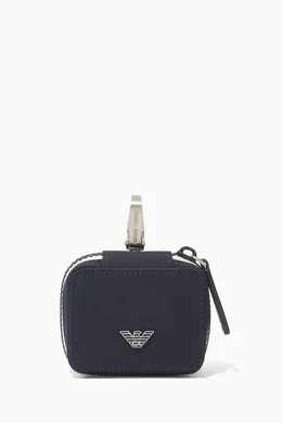Buy Emporio Armani Blue AirPods Pro Case in Nylon For Men Online