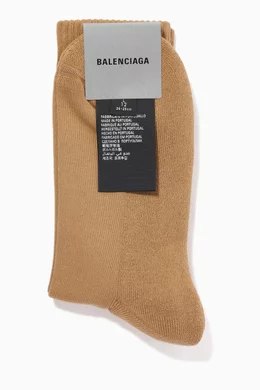 Balenciaga socks beige best sale