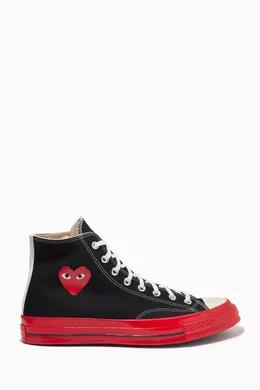 Buy Comme des Garçons PLAY Black x Converse CT70 High Top