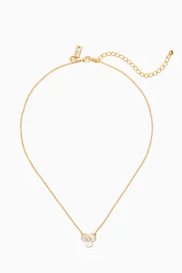 Buy Kate Spade New York Color Disco Pansy Mini Pendant Necklace Online for Women Ounass Oman