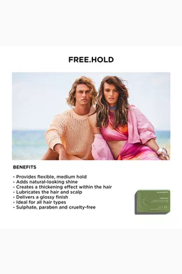 Kevin Murphy Free Hold – Stylingpaste Mit Flexiblem Halt & Natürlichem Glanz, 100 G