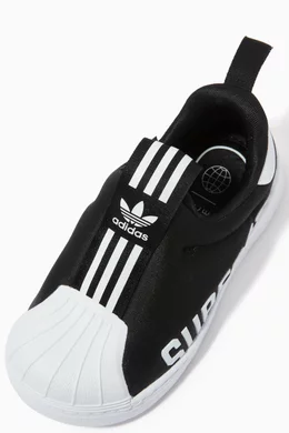 Buy adidas Black Superstar 360 X Sneakers in Mesh For Boys Online | Ounass  Oman