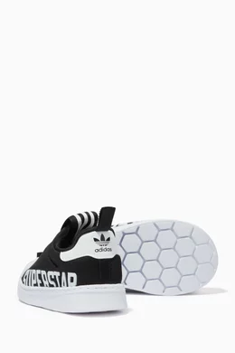 Buy adidas Black Superstar 360 X Sneakers in Mesh For Boys Online | Ounass  Oman