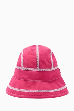 Buy Jacquemus Pink Le Bob Frescu Bucket Hat in Nylon For 