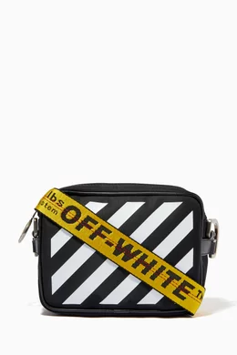 Buy Off White Black Industrial Crossbody Bag in Nylon Leather For Men Online Ounass Oman