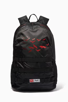 Buy Puma Black Batman Backpack in Polyester For Boys Online Ounass Oman