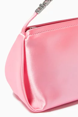 Buy Alexander Wang Pink Marquess Micro Bag in Satin For Women