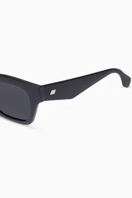 Buy Le Specs Black Last Straw Sunglasses For Women Online  display picture 1