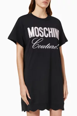 Moschino oversized t shirt dress top