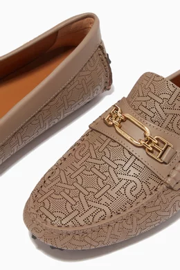 Buy Bally Black Lezy Loafers in Leather For Women Online | Ounass Oman