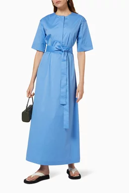 Buy BONDI BORN Blue Bedarra Maxi Dress in Organic Cotton For Women Online |  Ounass Oman