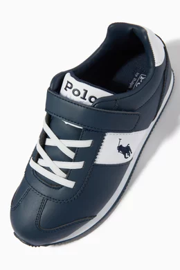 Buy Polo Ralph Lauren Blue Pony Jogger PS Low-top Sneakers