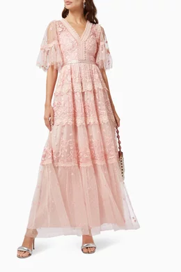 knee length dresses for ladies Midsummer Lace Gown main image 1