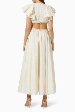 zimmermann anneke cut out dress Zimmermann - Anneke Cut-Out Dress